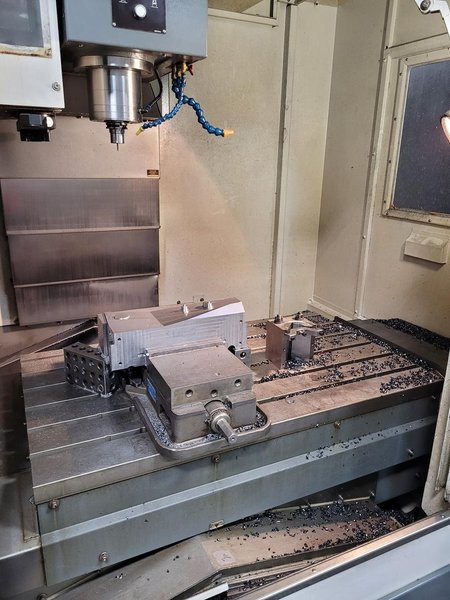 YCM NDV102A CNC VMC; 15K RPM, Trls: 40x 23.6x 23.6, Big Plus CAT 40, Die Mold, Fanuc MXP200FB, 30HP, New 2011 (Low Hours)