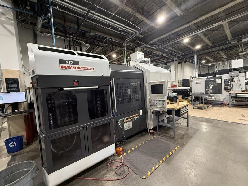 Mori Seiki NTX2000/1500SZ Mill Turn Center, 2011 – Sub Spindle, Lower Turret, High Pressure Coolant