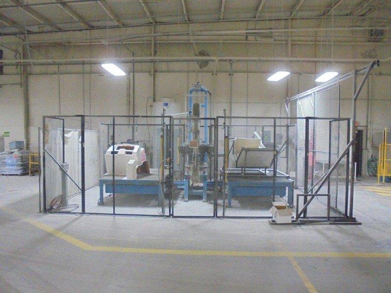 Motoman K10M (2) Station Cell Robot, 2016 – Flow 7X 50 HP Intensifier Pump