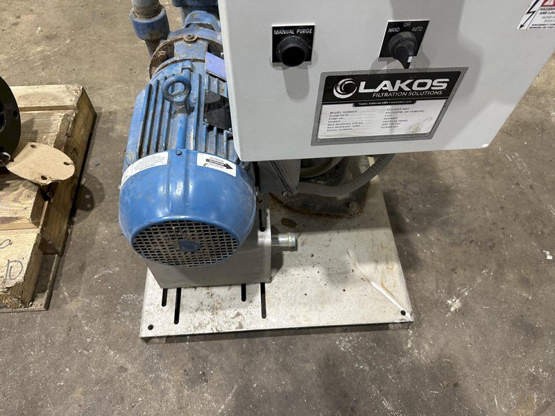 65 GPM X 3 HP LAKOS FILTRATION PUMP &amp; STRAINER: STOCK #21909