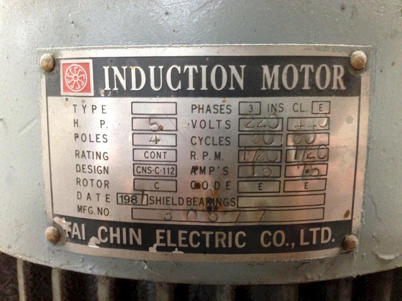 5HP SUPERMAX RAM TYPE VERTICAL MILLING MACHINE: STOCK #64117