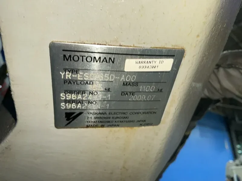 Yaskawa / Motoman Robot - Yr-es0165d-a00