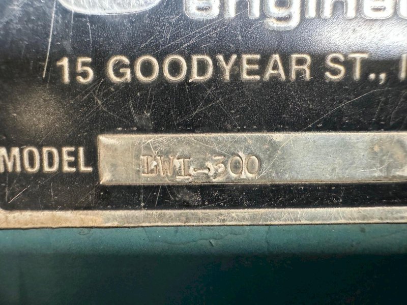 25&#039; JETLINE LWI-300 SEAM WELDER. STOCK # 0342225