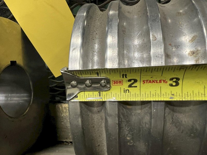 12 ROLL MEECO MODEL #12-12-TPVC (HD3) 2-PLANE SHAPE, ROD &amp; FLAT STOCK ROTARY STRAIGHTENING &amp; CHAMFER SYSTEM: STOCK #18428