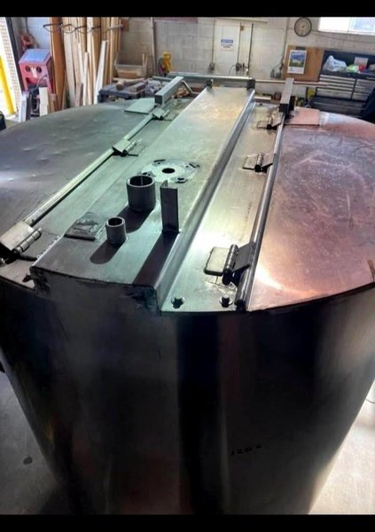 810 Gallon Viatec Inc Stainless Steel Brine Tank, 2000