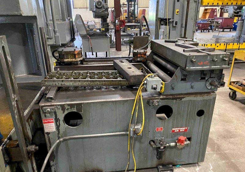 6,000 LB X 32" AMERICAN STEEL LINE COIL FEED LINE. STOCK # 0952623.