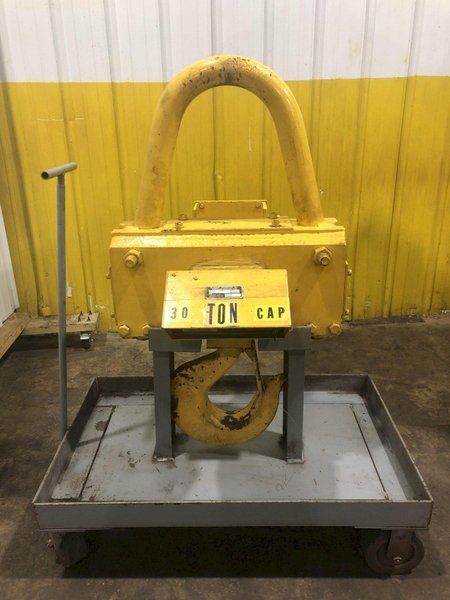 60,000 LBS (30 TON) ALLEGANY MODEL #CM-60K DIGITAL CRANE SCALE: STOCK #17888
