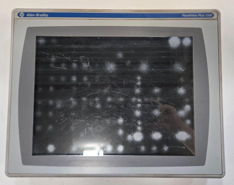 ALLEN BRADLEY 2711P-T15C4D2 SER A PANELVIEW PLUS 1500 SER B USED