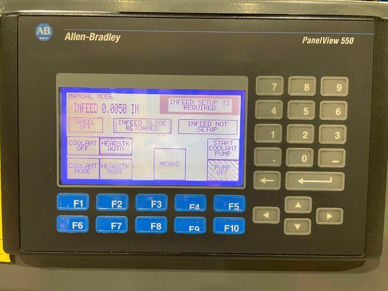 Used, 10&quot; x 96&quot; Cincinnati Plain Cylindrical Grinder