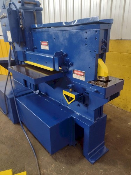 80 TON MIDWEST MODEL #150-80DE HYDRAULIC IRONWORKER: STOCK #17220