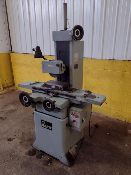 6" X 18" HMTW MODEL #PMT 618 HAND FEED SURFACE GRINDER: STOCK 16707
