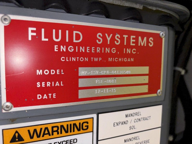 15,000 LBS X 24&quot; COE MODEL #CPR-PO-15024  COIL REEL UNCOILER W/ COIL CAR: STOCK #23435