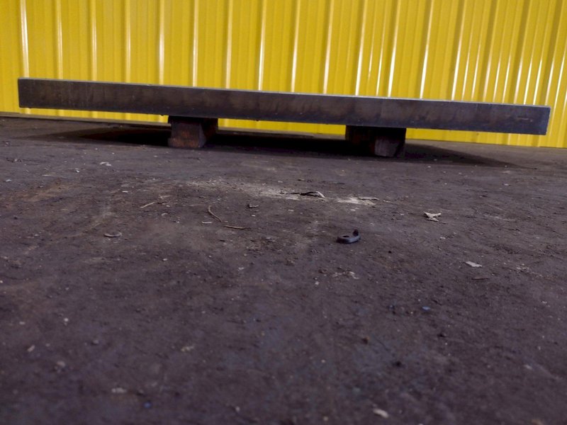 40&quot; x 57&quot; x 2.25&quot; PRESS BOLSTER PLATE: STOCK #19233