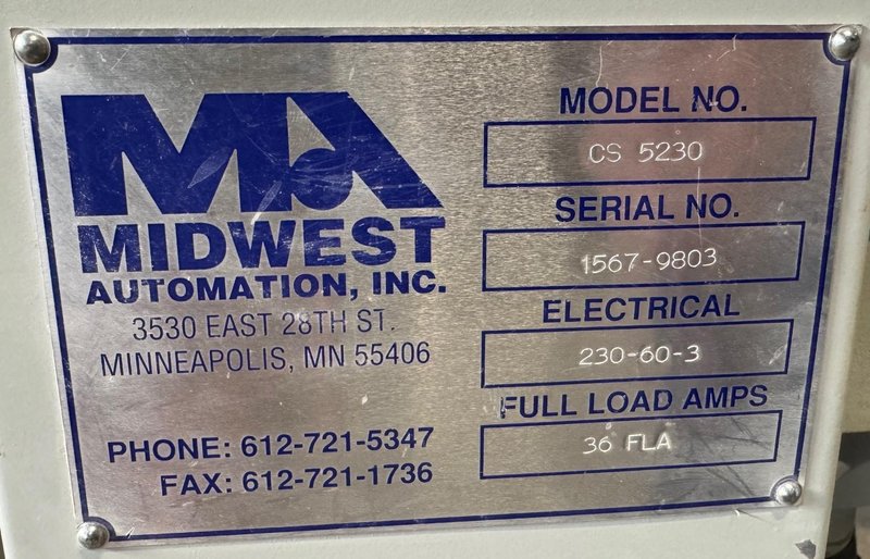 Midwest Automation Counter Top Saw CS5230, 16" Blade, Routers, 5 HP