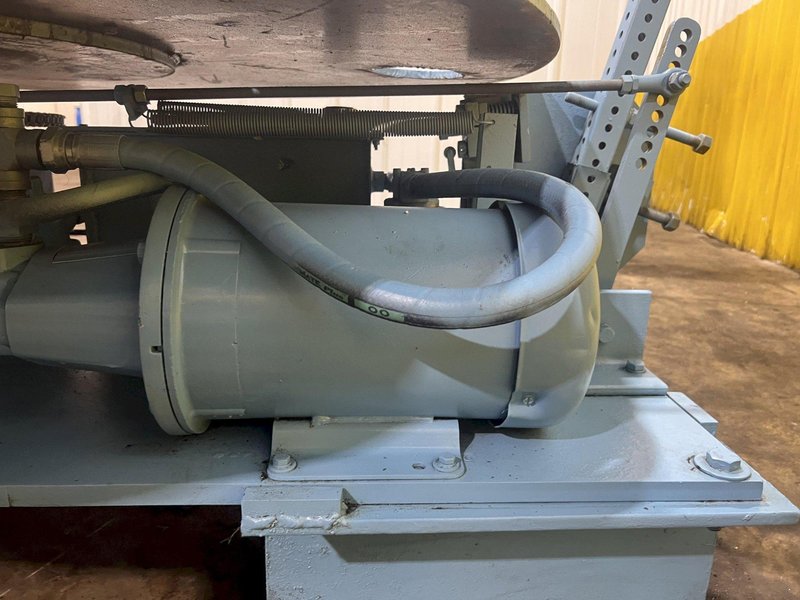 5,000 LBS x 72" ACCRA HORIZONTAL PALLET TYPE MOTORIZED COIL REEL UNCOILER: STOCK 18986