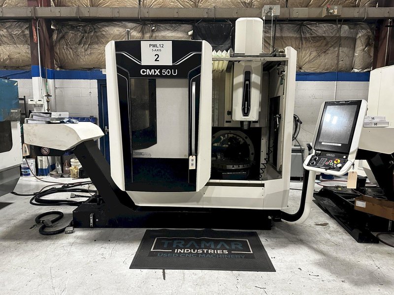 DMG Mori CMX 50U Used CNC 5-Axis Vertical Machining Center For Sale - 2017