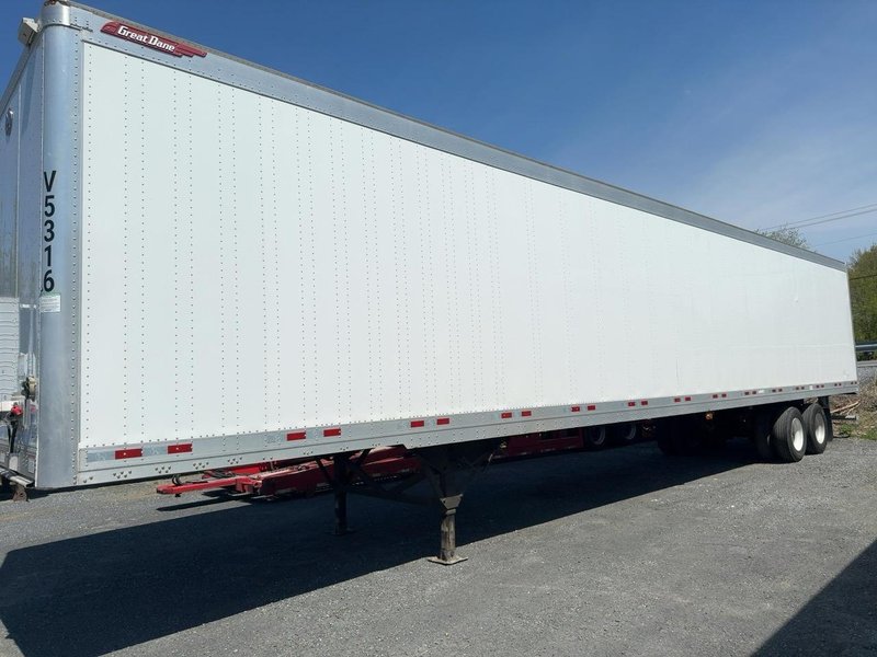 Great Dane CS1 Champion 53′ x 102″ Composite Dry Van Trailer, 2022 – Air Ride, Swing Doors, Wood Floor, Tandem Axle