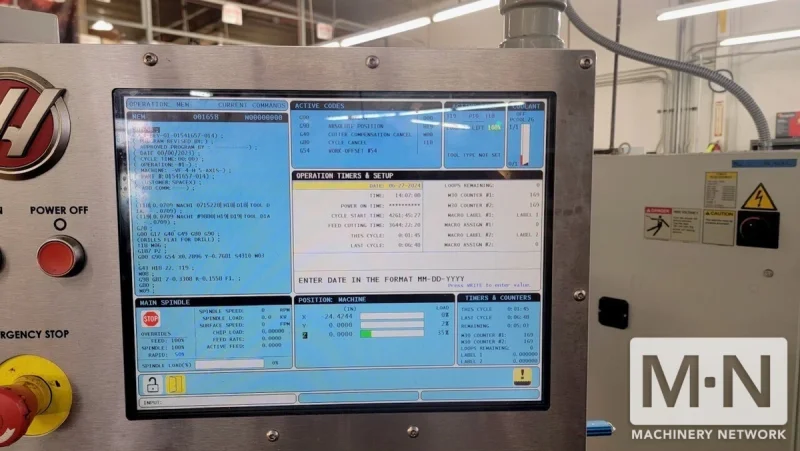 HAAS VF-2 CNC Vertical Machining Center, 2012