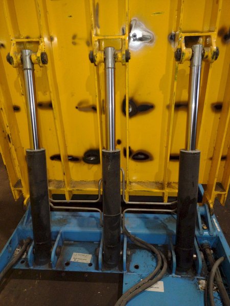 5,000 LBS X48"X 48" MAX MODEL #LPTT-UP-50-90 HYDRAULIC TILT UPENDER 90 DEGREE FLIP TABLE: YOBRO #25891
