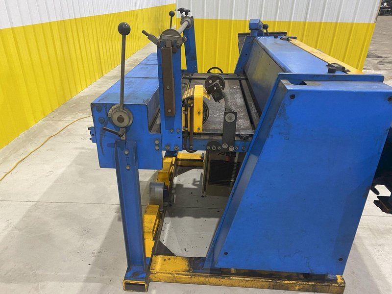 48" FORSTNER MODEL #MST-1250 SLITTING &amp; CUT-TO-LENGTH (SLEAR) LINE: STOCK #19206