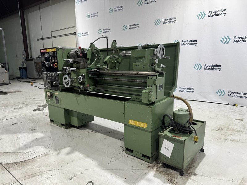 NARDINI MASCOTE MS-1640 16″ x 40″ ENGINE LATHE, Tooling Included