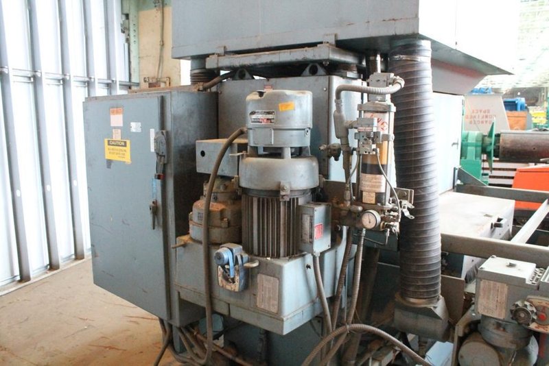 36&#039; AMADA WET BELT METAL DEBURRING MACHINE: STOCK #16817