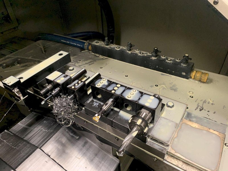 2006 Hardinge Conquest GT27SP with LNS EcoLoad Barfeed CNC Lathes Stock #: 81089223