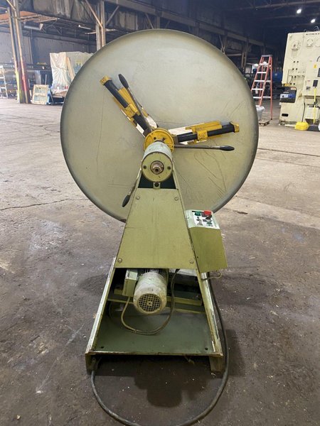 500 LBS DYNAMIC FEEDS MODEL #SOP500/20M/K MOTORIZED COIL REEL: STOCK #19421