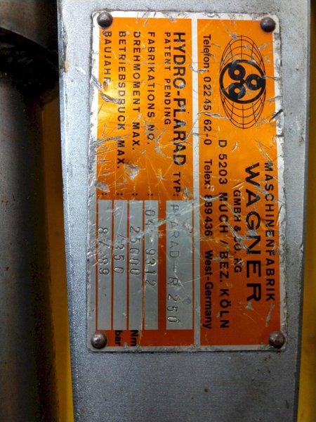 WAGNER HYDRAULIC POWER WRENCH: STOCK 13692