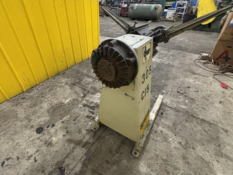 3,000 LB X 12" CWP MODEL #2.5R PULL OFF AIR BRAKE COIL REEL UNCOILER: STOCK #23246