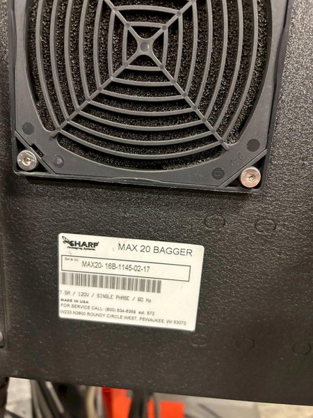 SHARP MAX 20 – 16B CONTINUOUS ROLL BAGGER SYSTEM