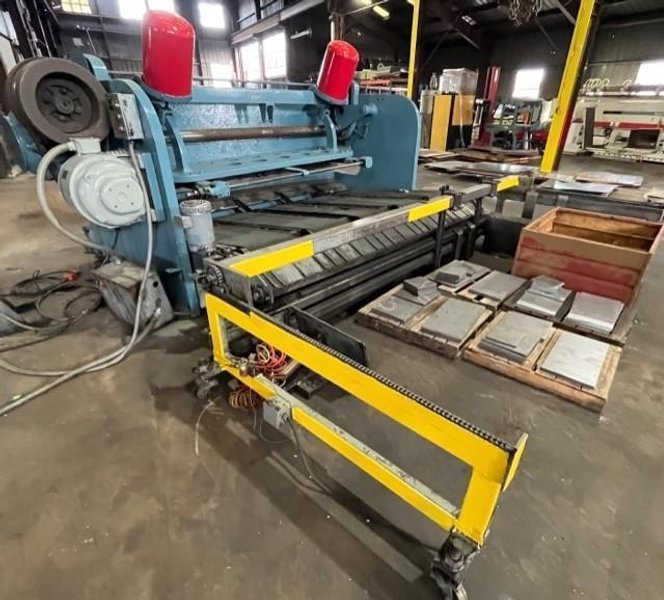 10' POWERED SHEAR SHEET STACKER STOCK# 3889