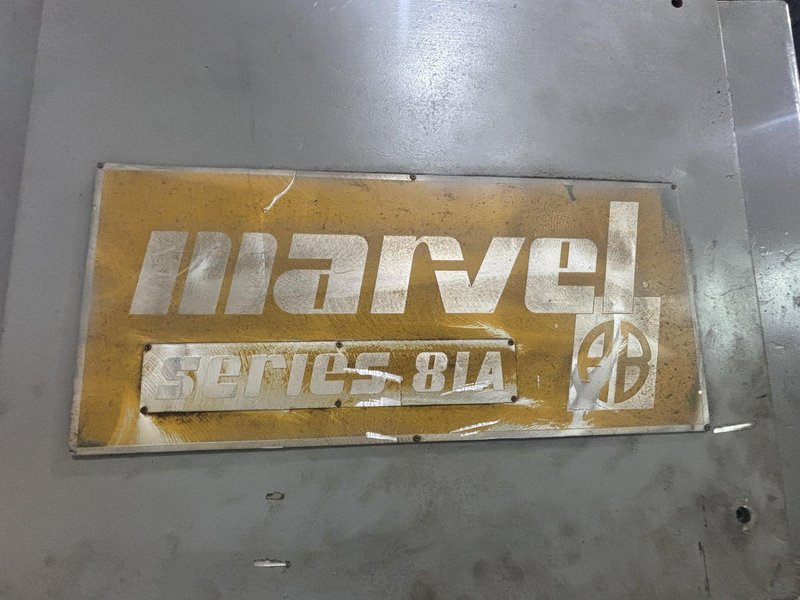 18" X 20" MARVEL SERIES 81A VERTICAL BAND SAW: STOCK #23179