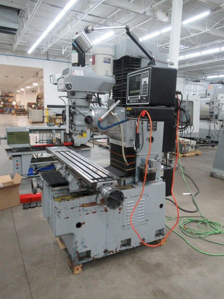 Southwest Industries Trak DPM 3-Axis CNC Vertical Bed Mill w Trak A.G.E 3 3-Axis CNC Control, Kurt Power Draw Bar, 10" x 50" T-Slotted Table and MORE!