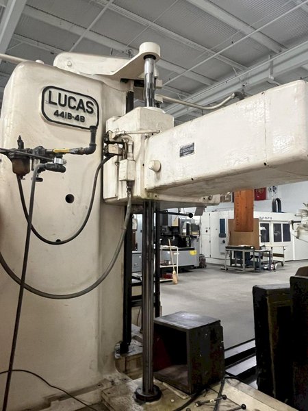 4″ Lucas 441B‑48 Horizontal Boring Mill