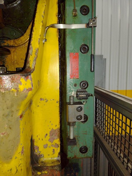 60 TON AIDA MODEL #PP-XGC-55SU (II) GAP STAMPING PUNCH PRESS, 6" STROKE: STOCK #19323