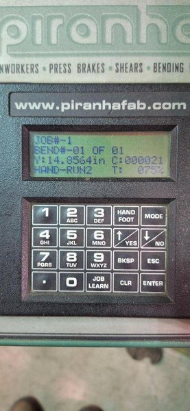 175 Ton x 14′ Piranha 175-14  Hydraulic CNC Press Brake, 2006