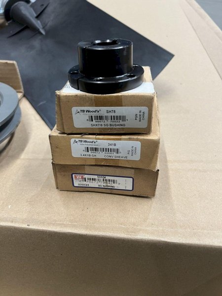 PALLET OF SPX MARLEY COOLING TOWER SPARE PARTS: STOCK #18857