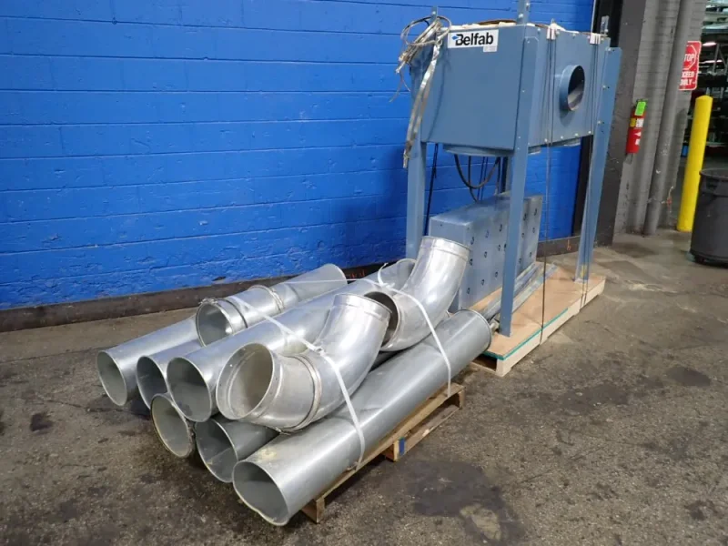 BELFAB DUST COLLECTOR, DUCTS  -  JNBM-0P