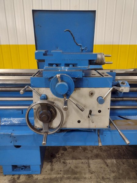 24&quot; X 132&quot; TOOLMEX MODEL #TUR-560 INDUSTRIAL ENGINE LATHE, 3.5&quot; HOLE: STOCK #21266