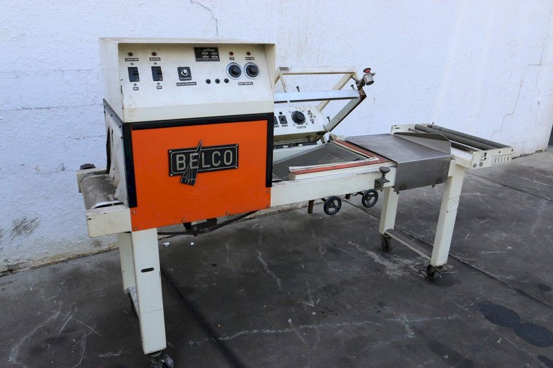 BELCO MODEL STC-2016 &#039;L-BAR&#039; PACKAGING SEALER MACHINE: STOCK #70693
