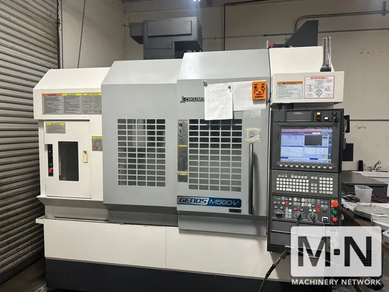 Okuma Genos M560-V CNC 4- Axis Vertical Machining Center - New 2019