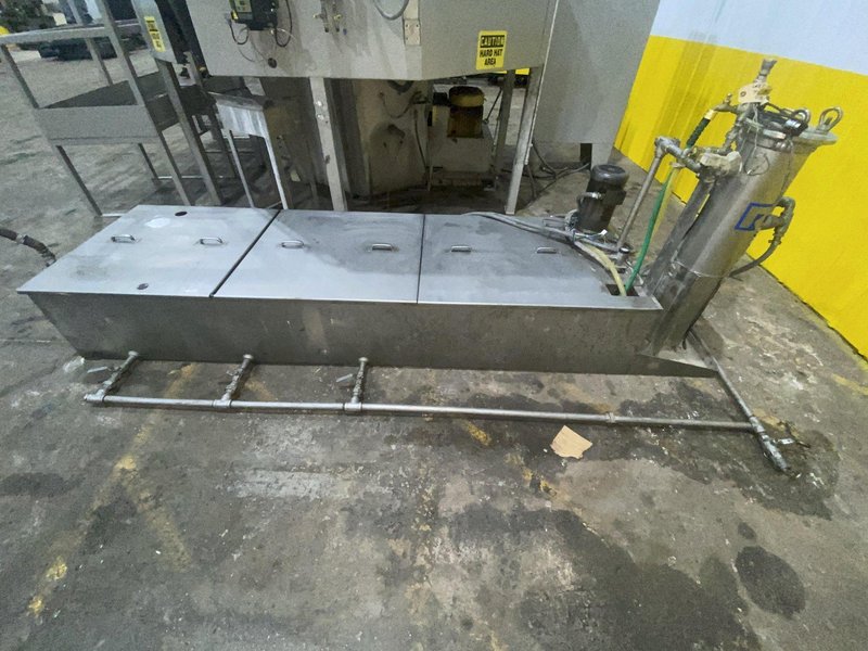 25 CU FT ALMCO MODEL #OR-25VLR AUTOMATIC VIBRATORY PARTS DEBURRING / POLISHING / FINISHING SYSTEM: STOCK #20574