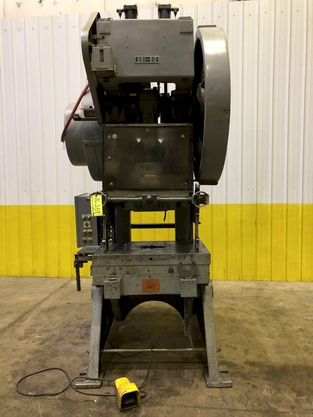 80 TON SOUTHBEND MODLE #OBI-90 BACKGEARED OBI PUNCH PRESS, 4" STROKE: STOCK 16281