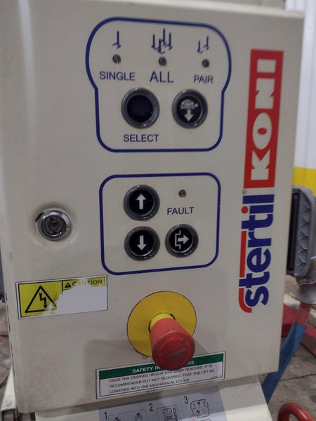 (4) 13,000 LBS STERTIL-KONI MODEL ST-1060 HEAVY DUTY MOBILE COLUMN LIFT JACKS: STOCK #23064