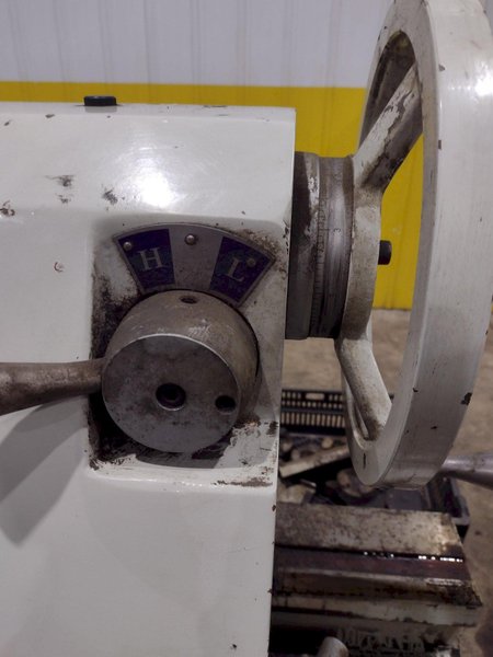 35" x 120" WILLIS MODEL #PK35 HOLLOW SPINDLE ENGINE LATHE 10" HOLE: YOBRO #24547