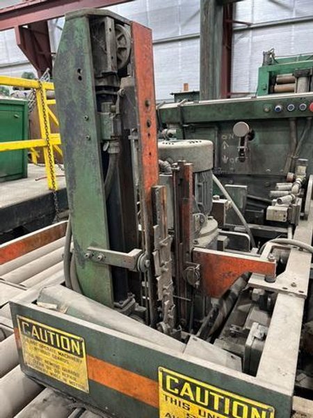 48" x .312" x 30,000# Loopco Slitting Line w/3 Heads Stock # 14255