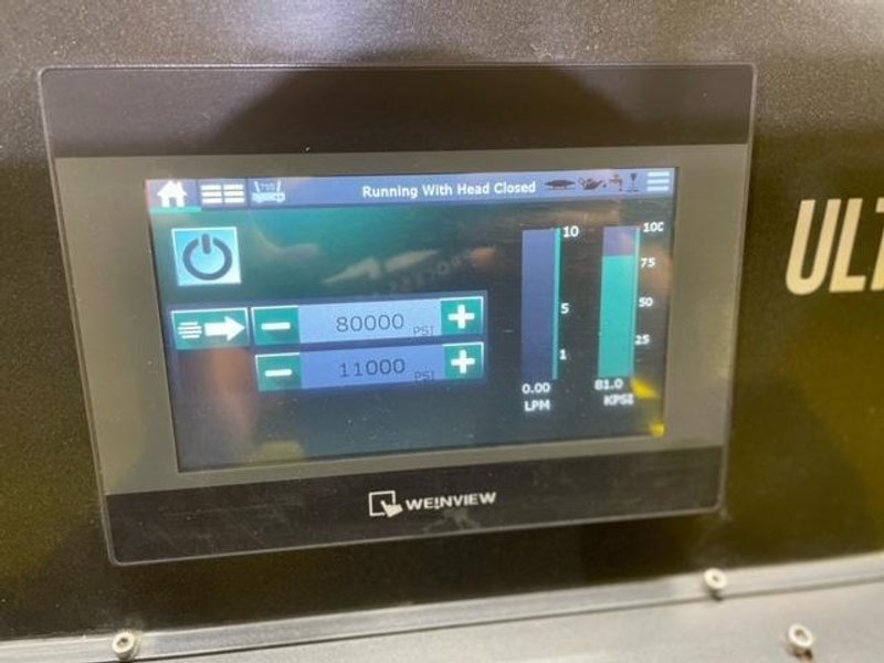 3′ x 4′ Techni i35-G2 CNC Waterjet, 2022 – 80,000 PSI