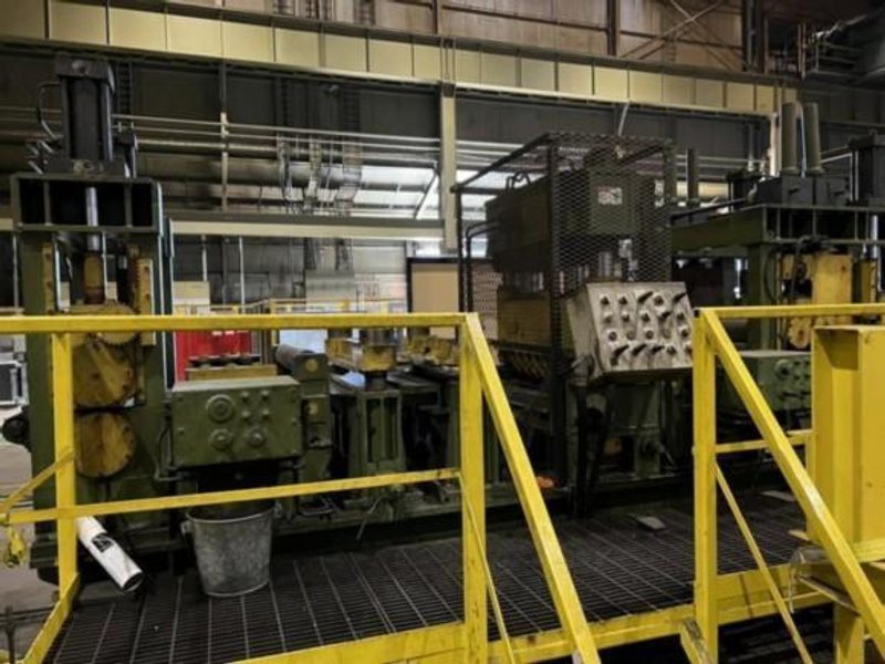 8&quot; x .354&quot; McKay Stainless Tube Mill Line with Oto Mills Turks Heads