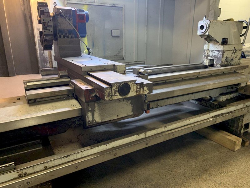 Milltronics ML40 x 80 Flat Bed CNC Lathe / Turning Center S/N 9261